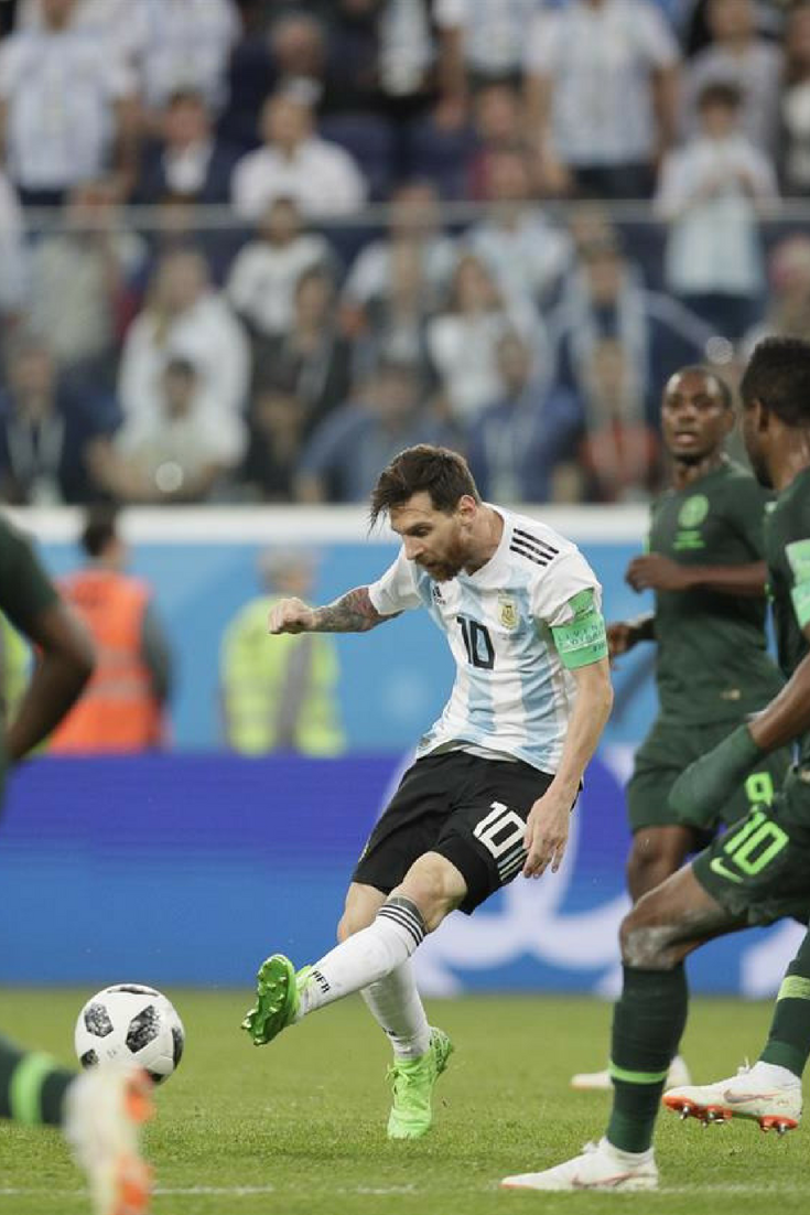Messi goals Nigeria