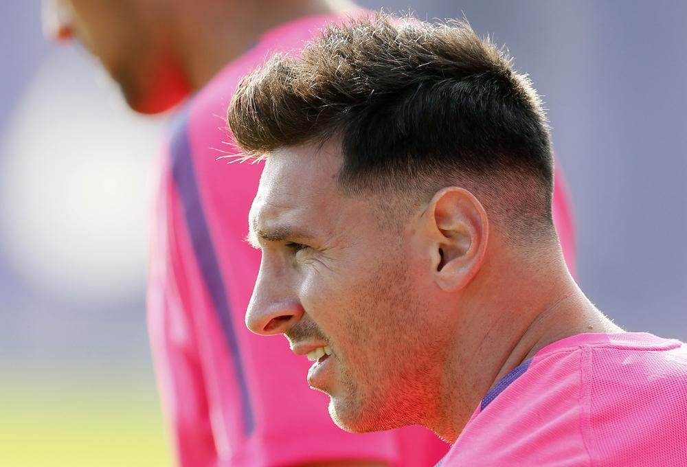 Messi hair transformation