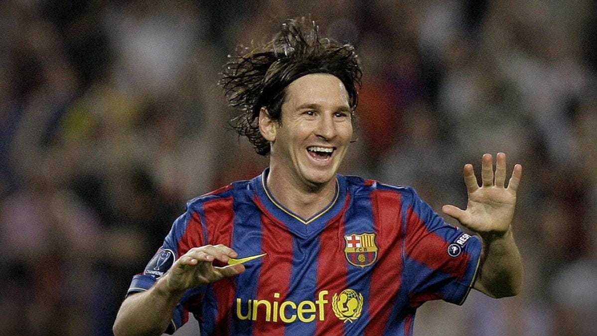 messi in 2009