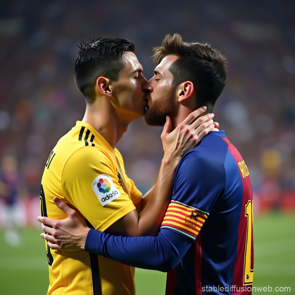 messi kissed 0015