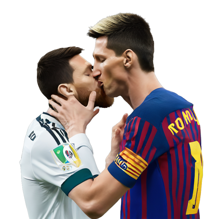 messi kissed 0034