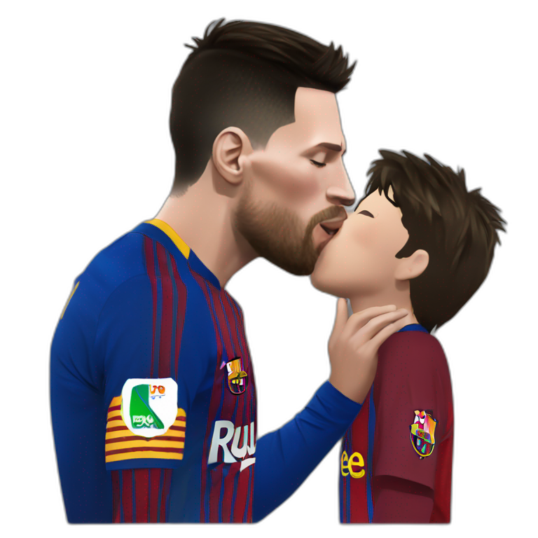 messi kissed 0040