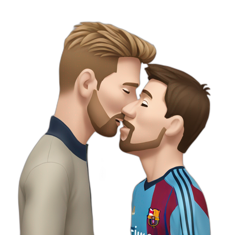 messi kissed 0049