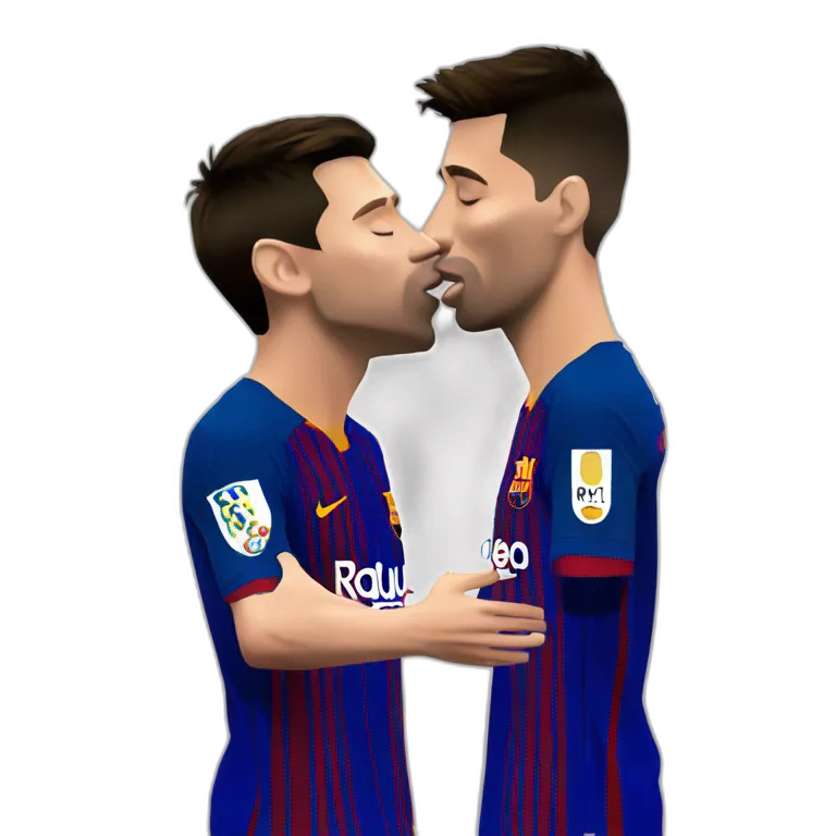 messi kissed 0056