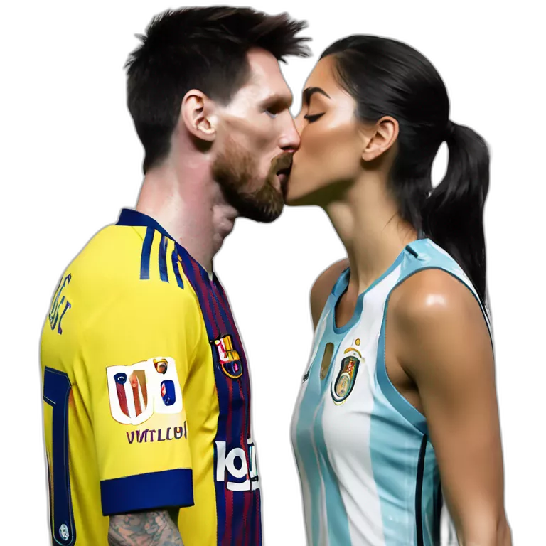 messi kissed 0059