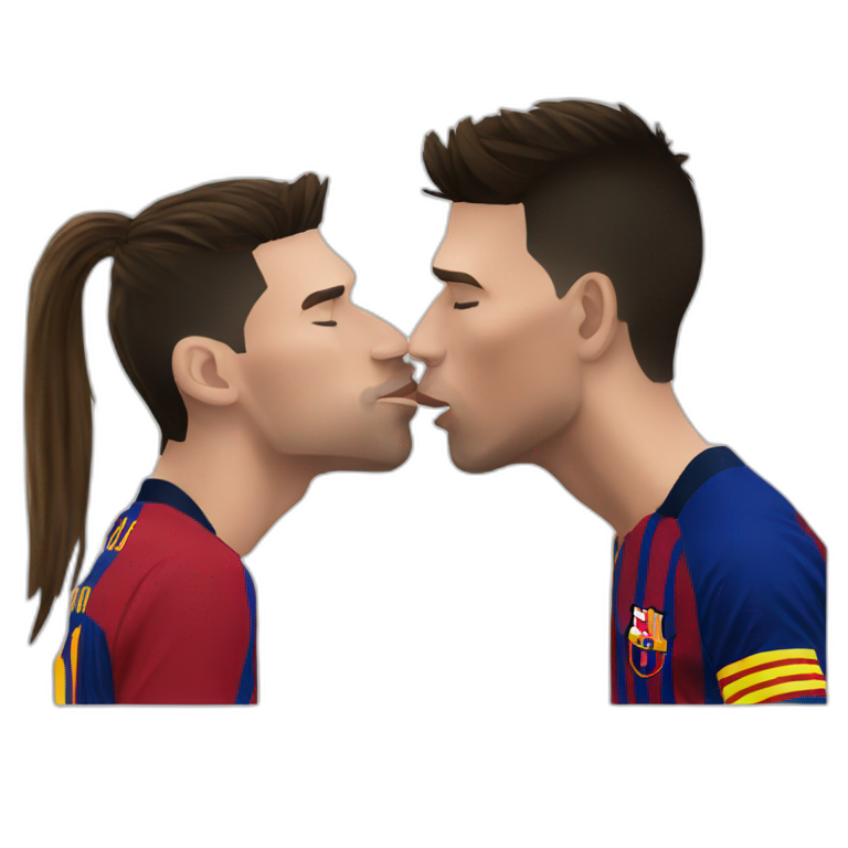 messi kissed 0075
