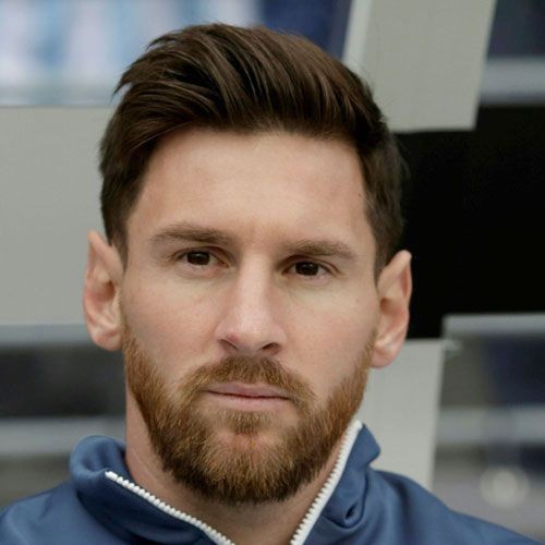 messi long beard