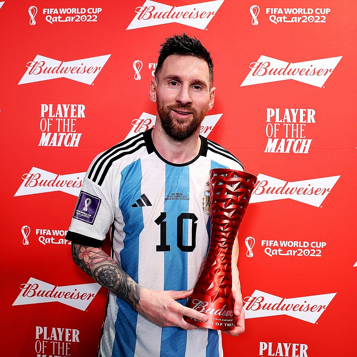 Messi match stats