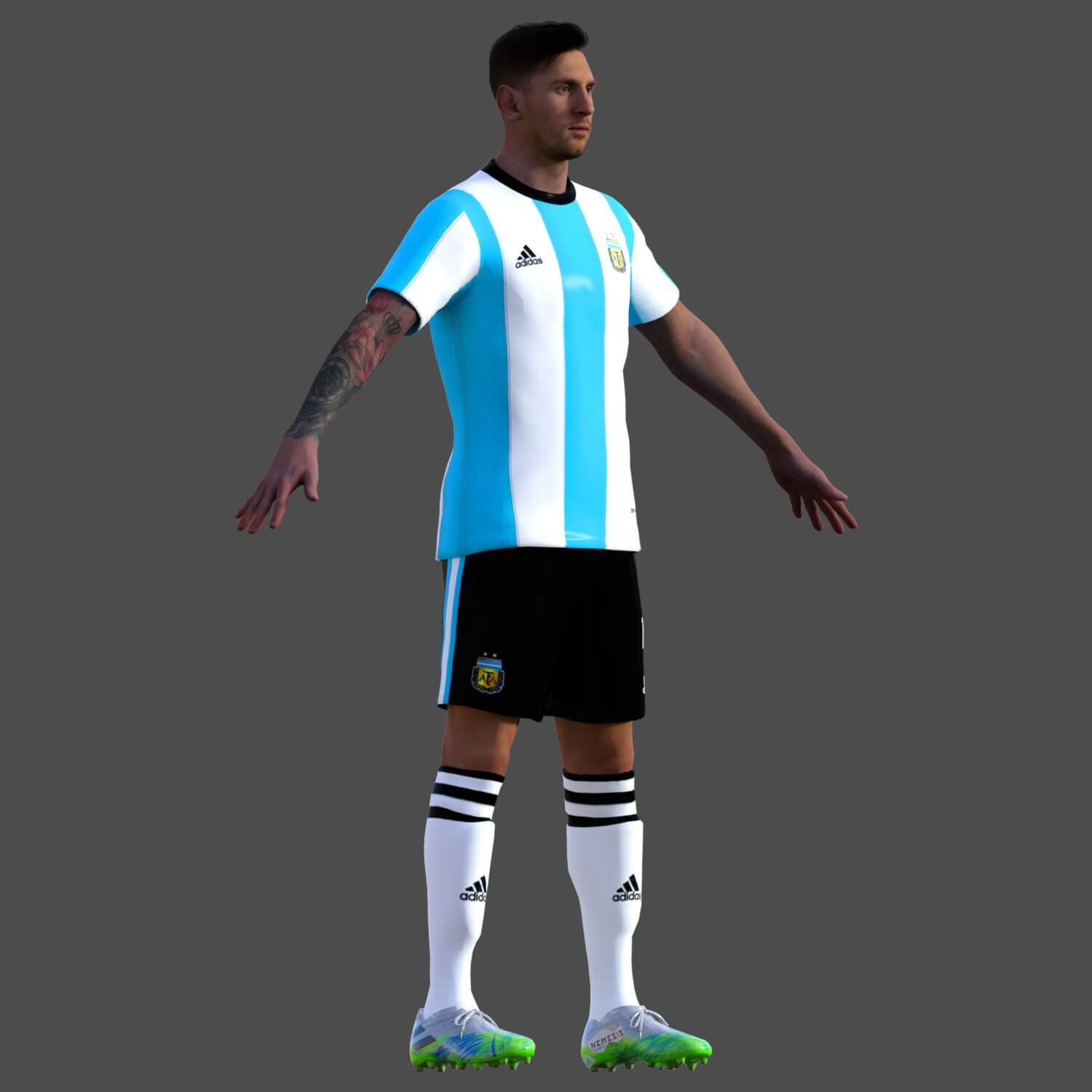 messi model photos 0082