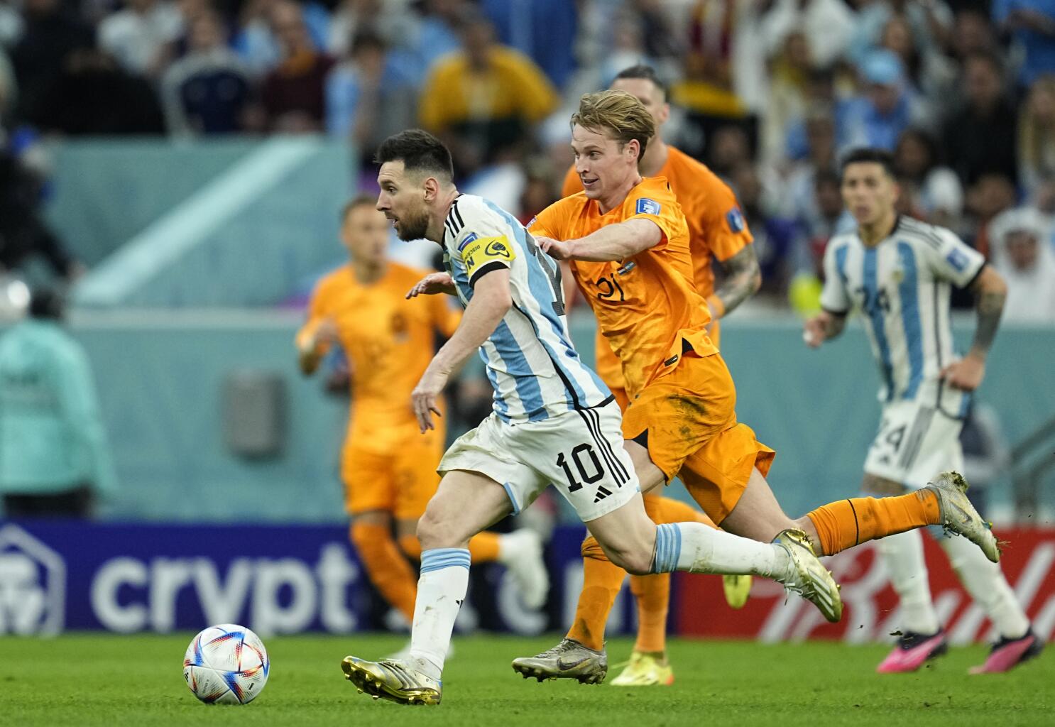 Messi Netherlands World Cup clash