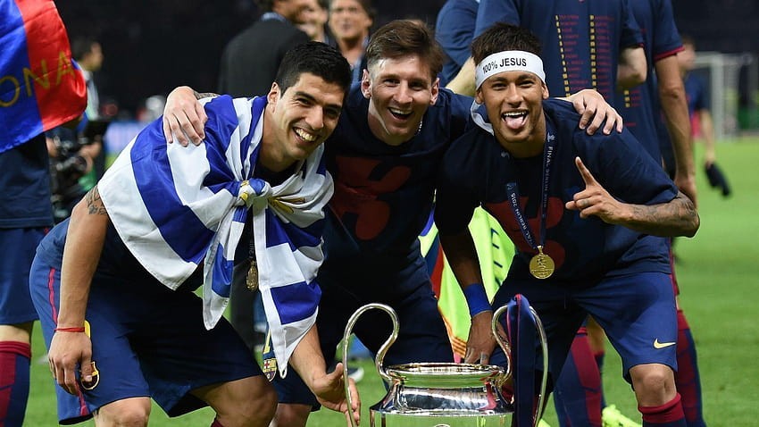 messi neymar suarez champions league