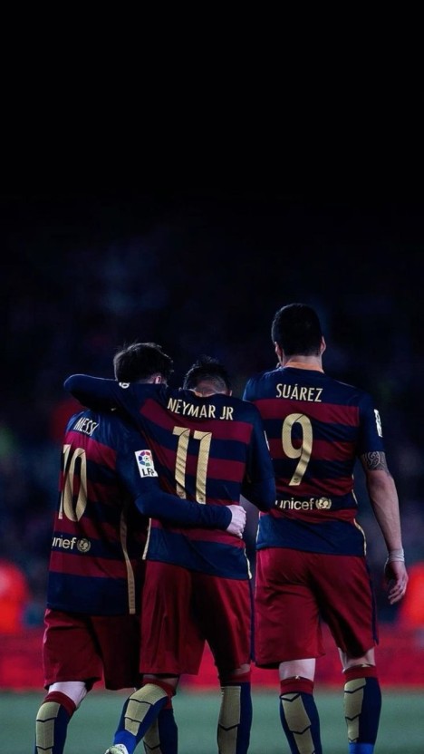 messi neymar suarez wallpaper 0086