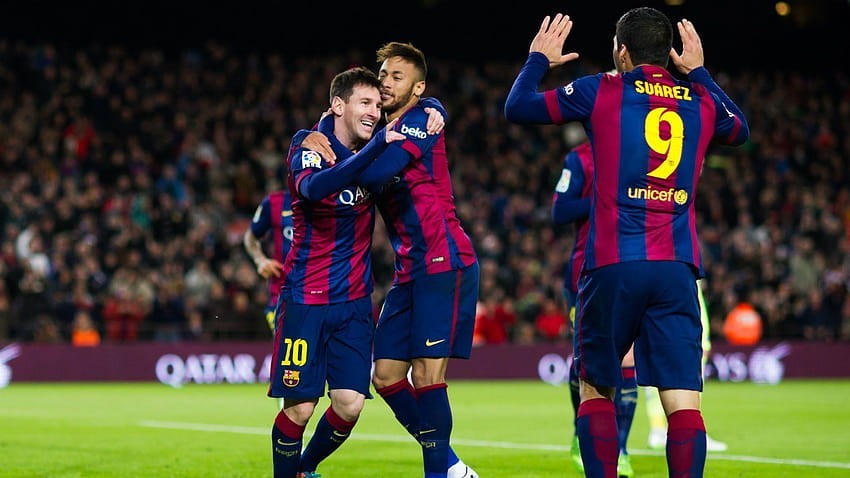 messi neymar suarez