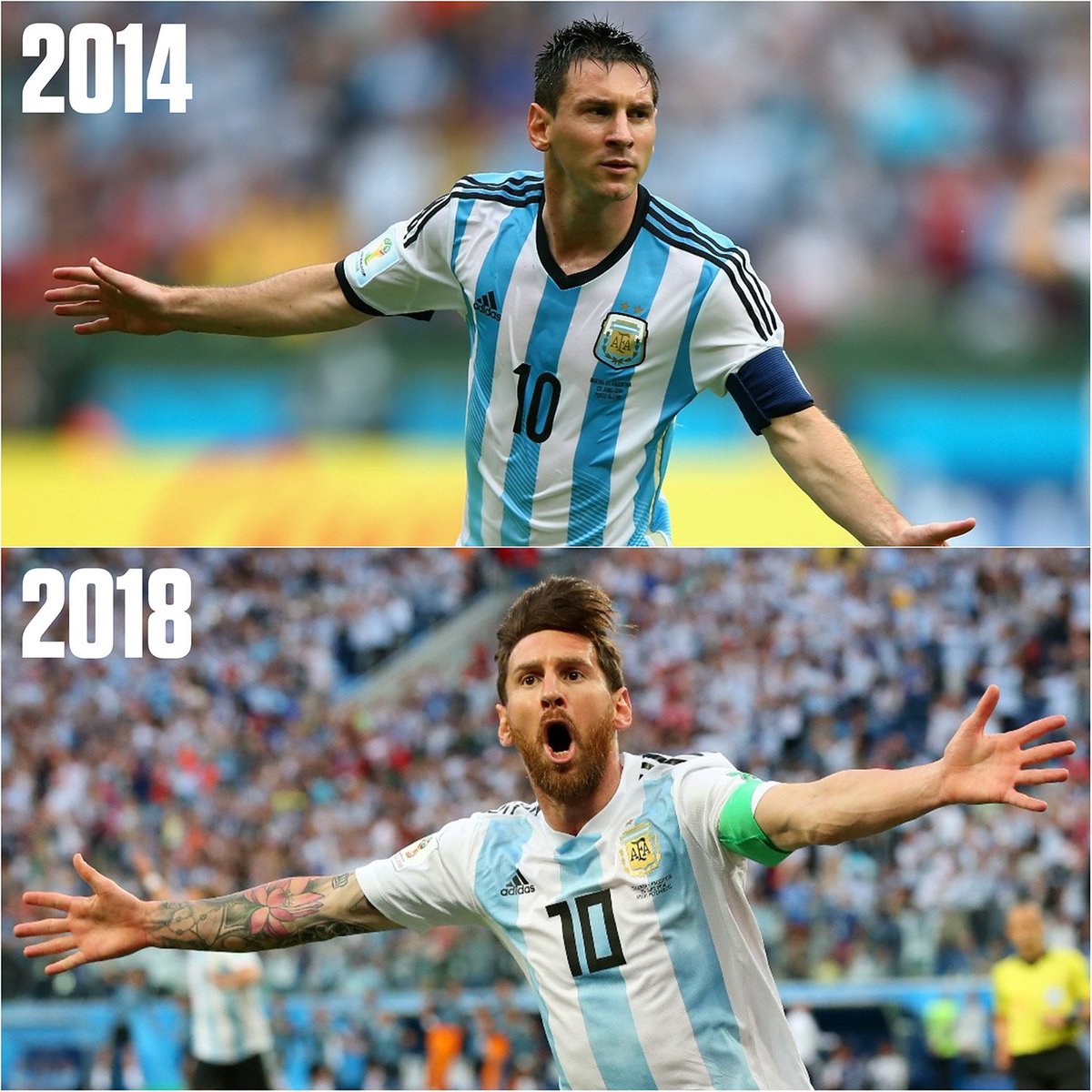 Messi Nigeria rivalry