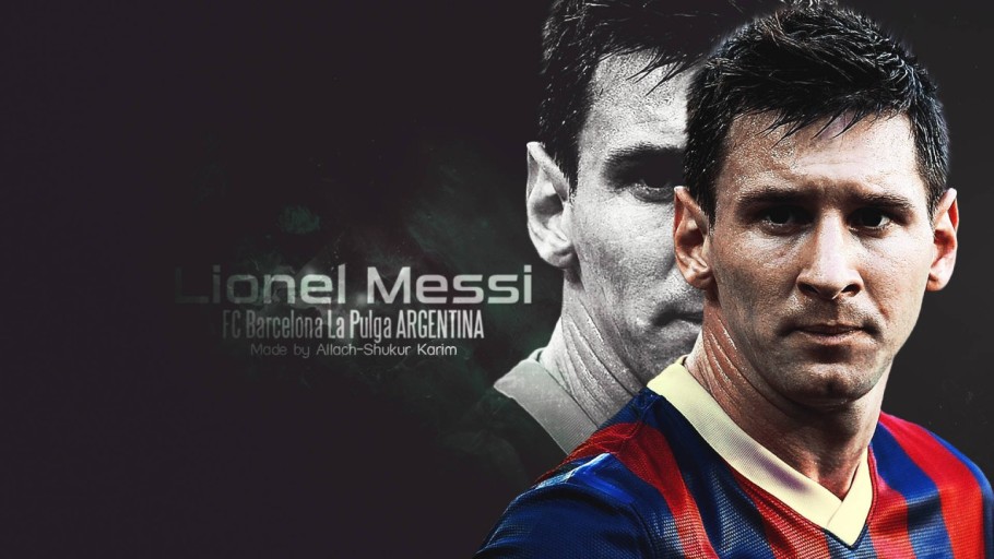 Messi painting
