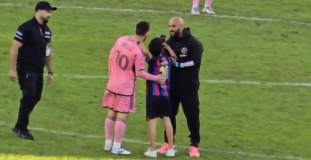 Messi photo opportunity