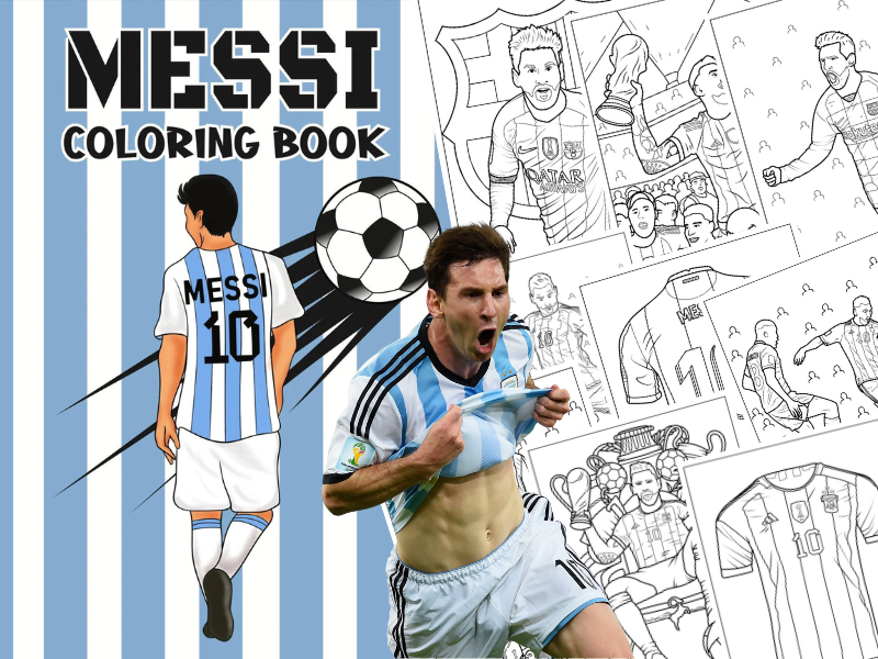 messi print for home decor.