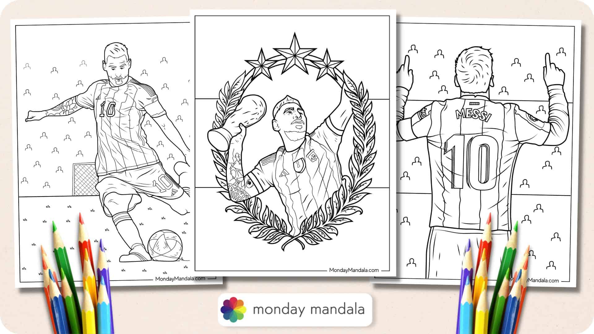 messi printable image 0010