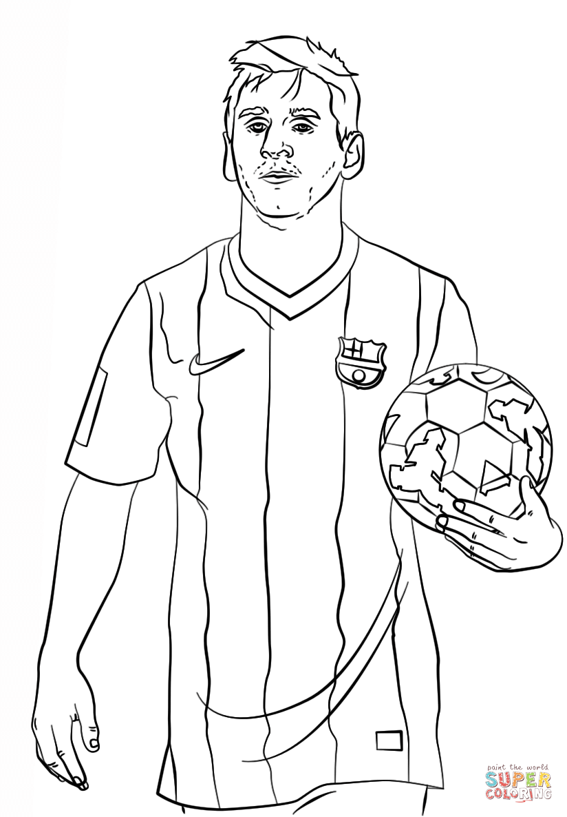 messi printable image 0012