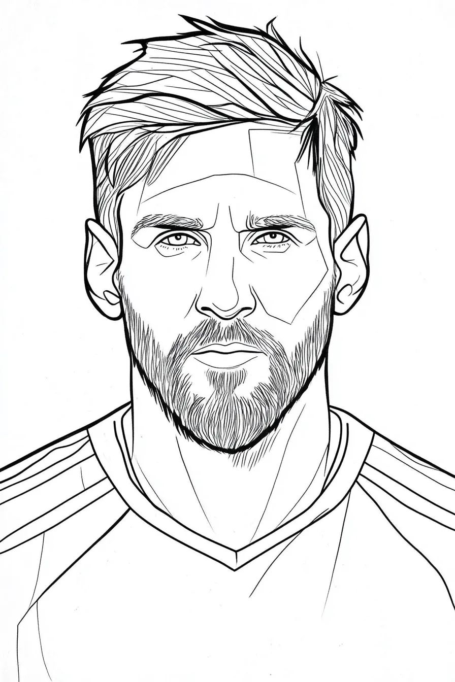 messi printable image 0035