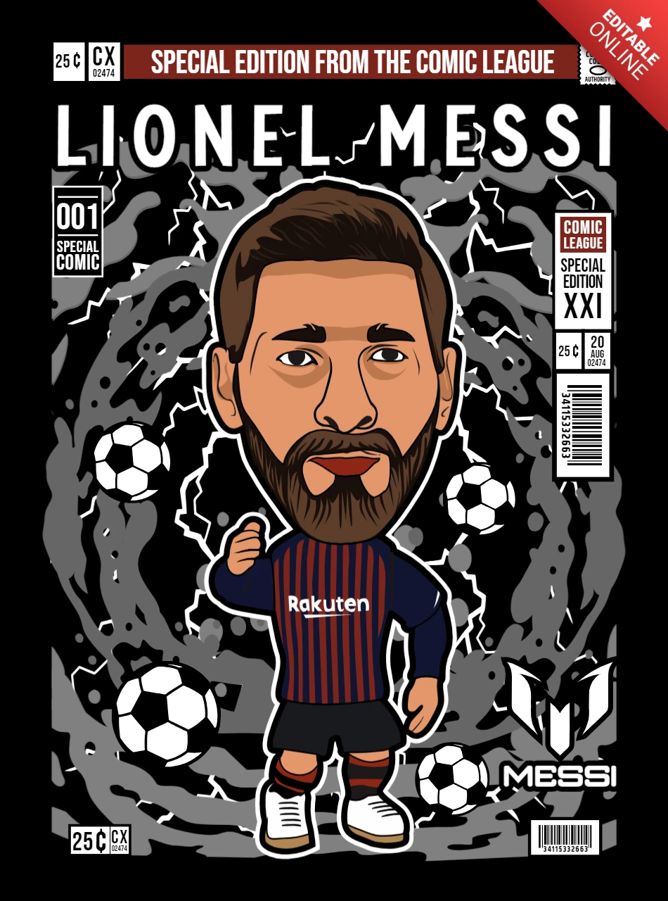 messi printable image 0050