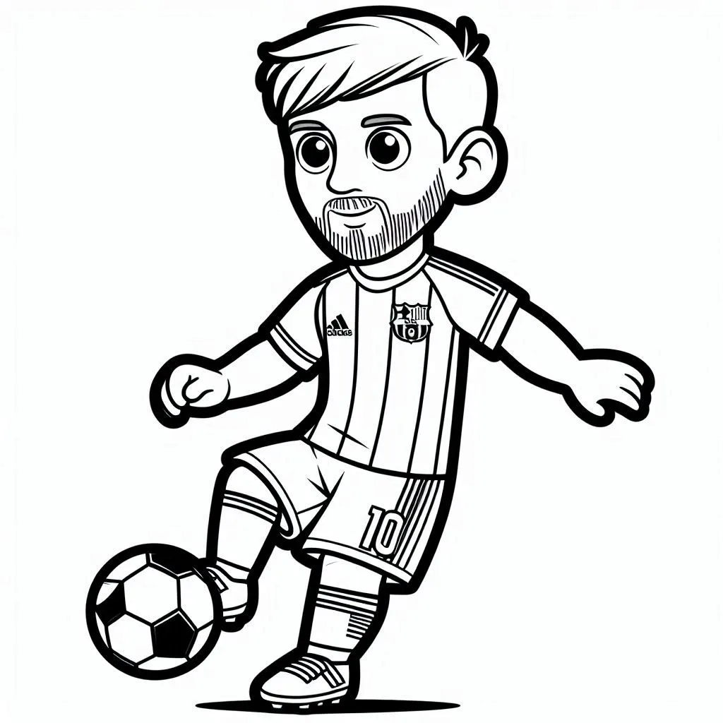 messi printable image 0089