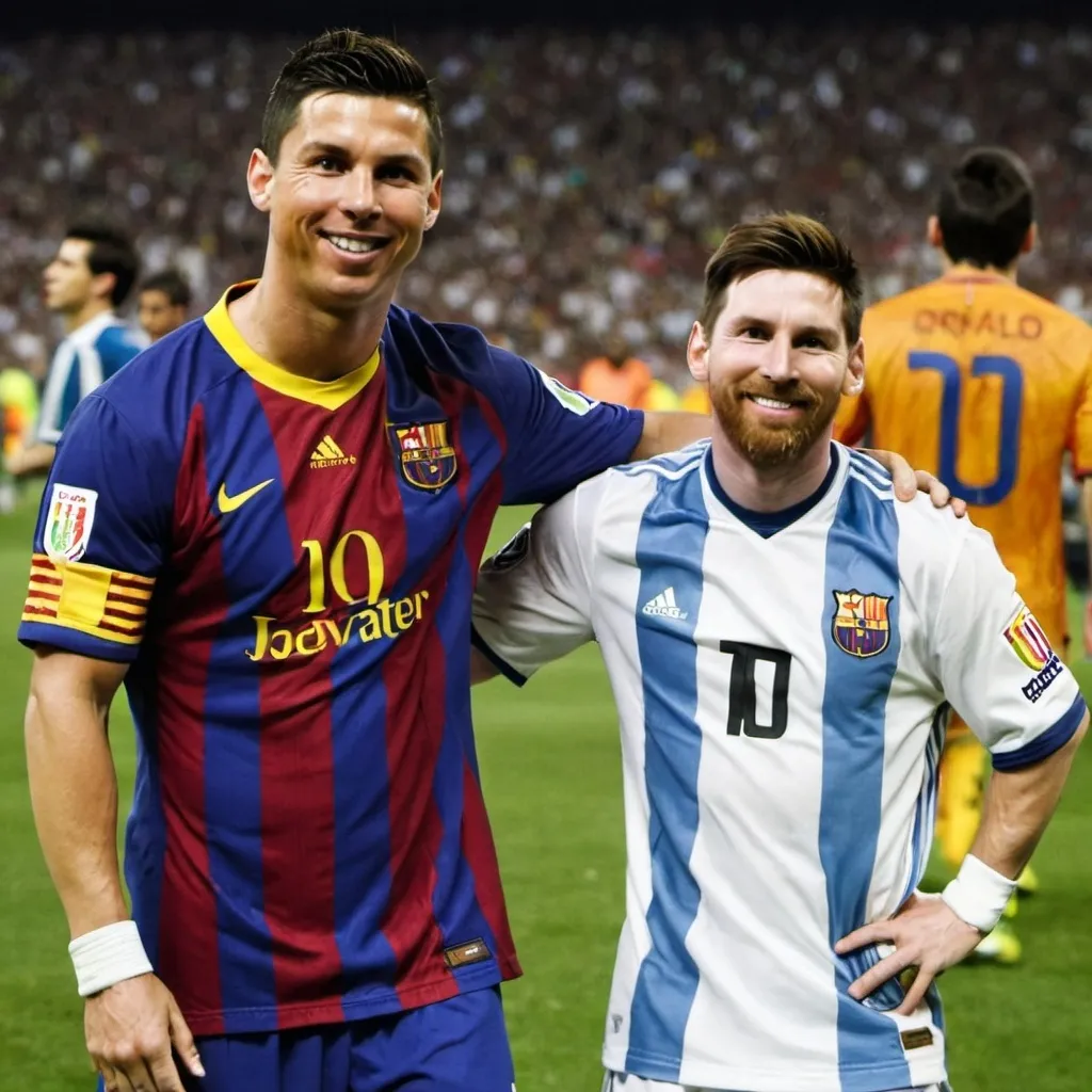 messi ronaldo friendship photos 0012