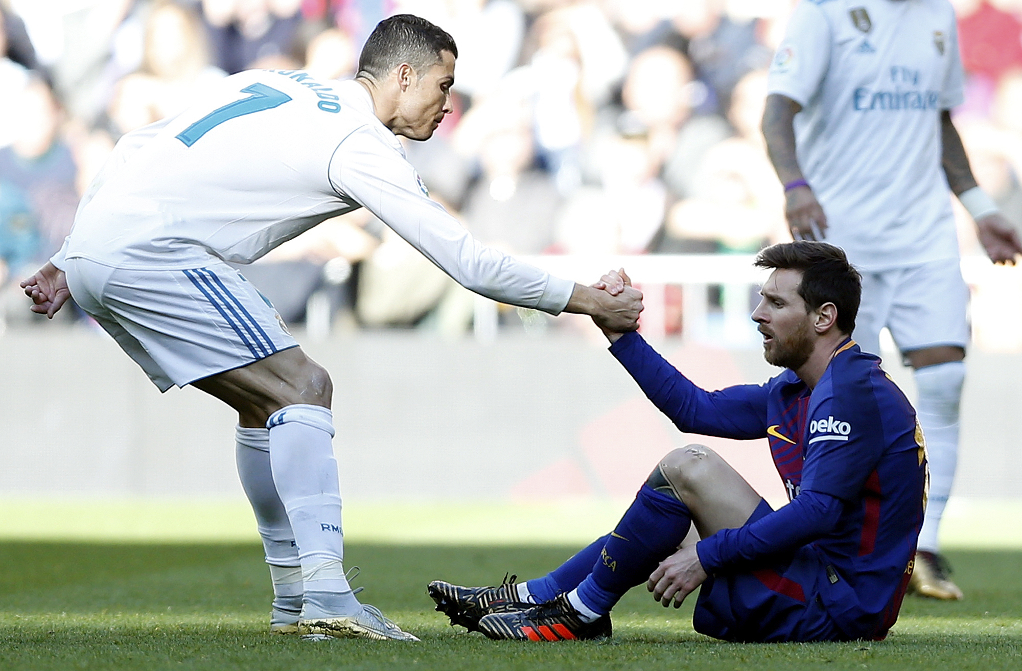 Messi Ronaldo together