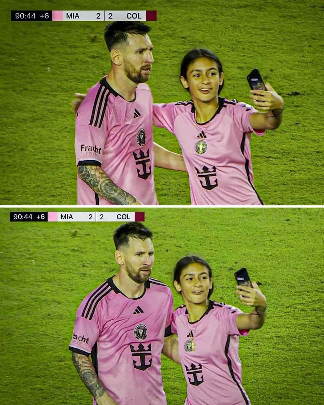 messi taking picture with fan 0009