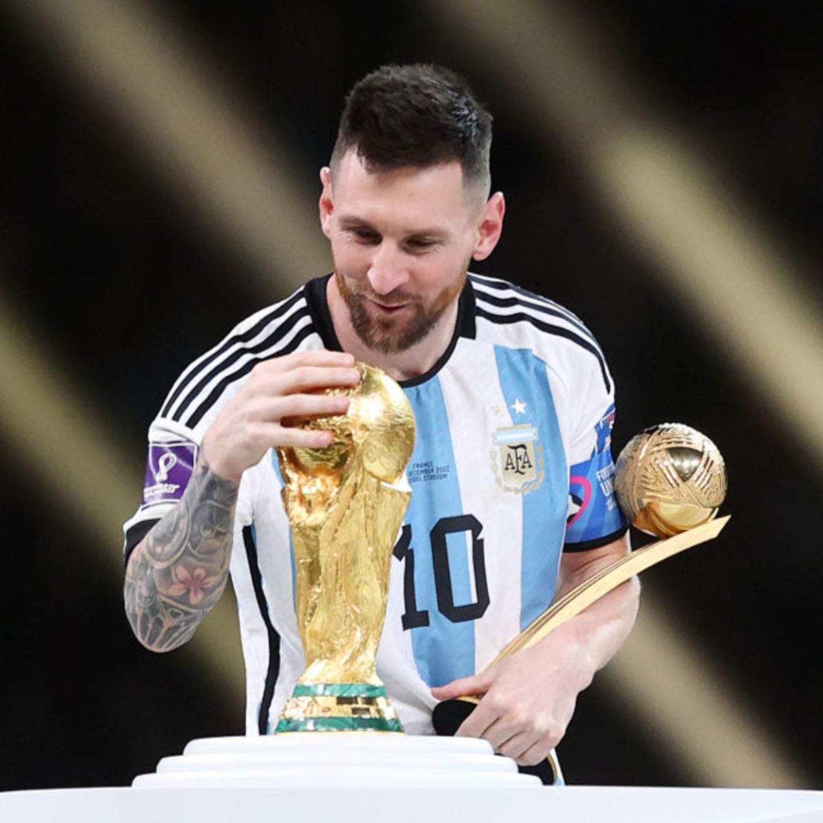 Messi training photos