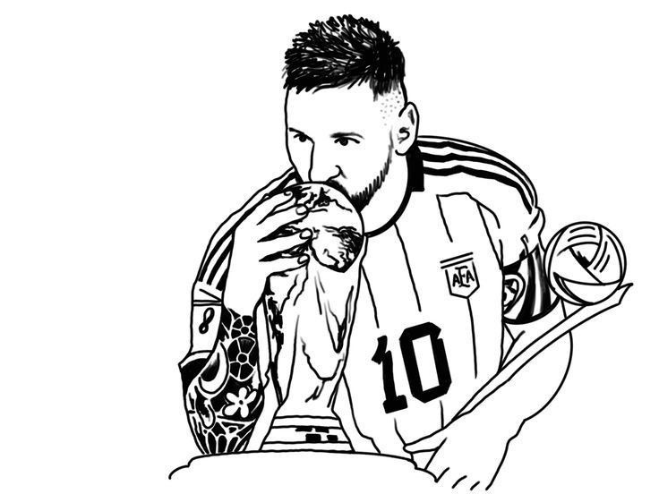 messi wall poster