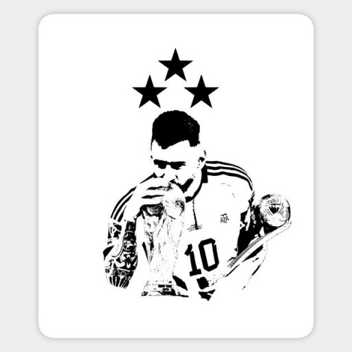 messi wall sticker 0051