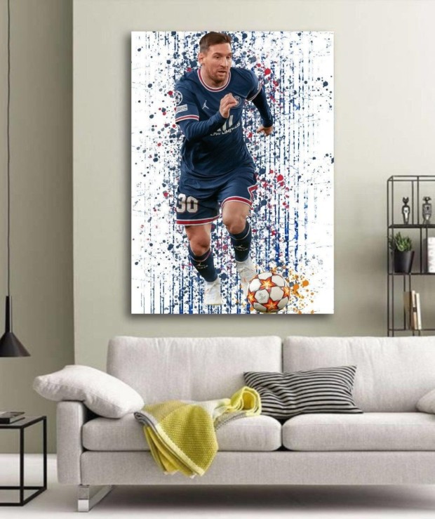 messi wall sticker 0070