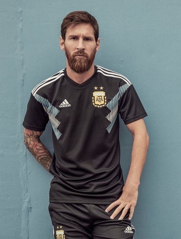 messi with a beard