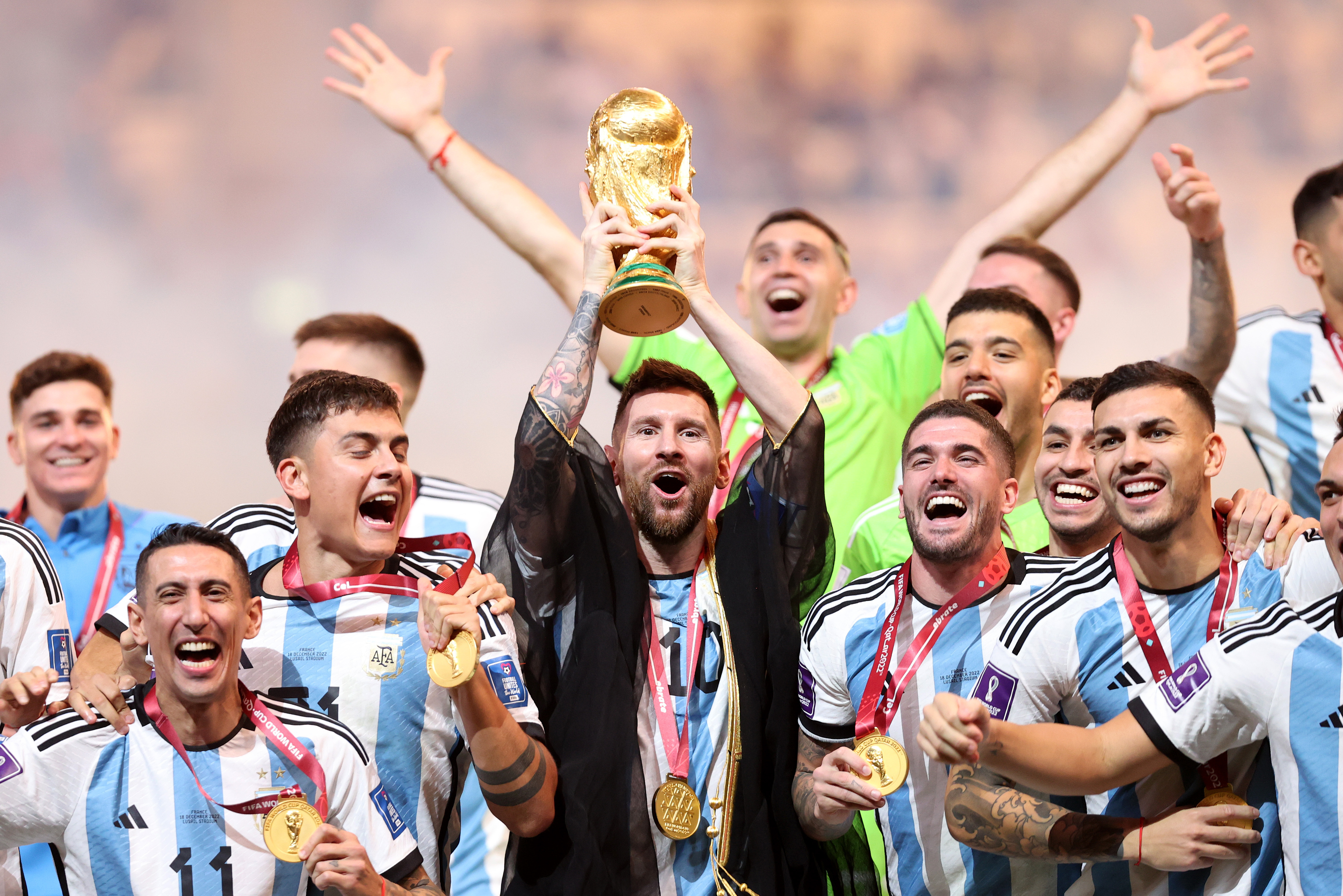 messi world cup photos
