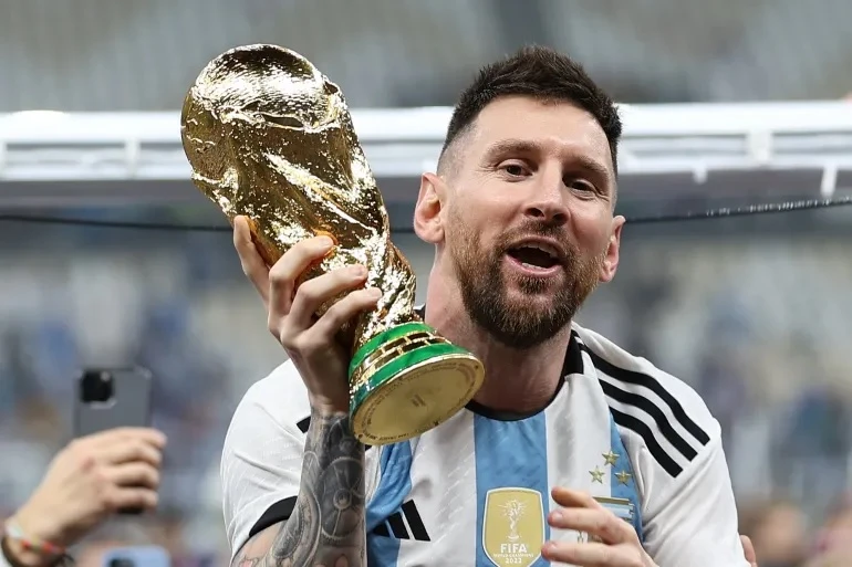 messi world cup picture