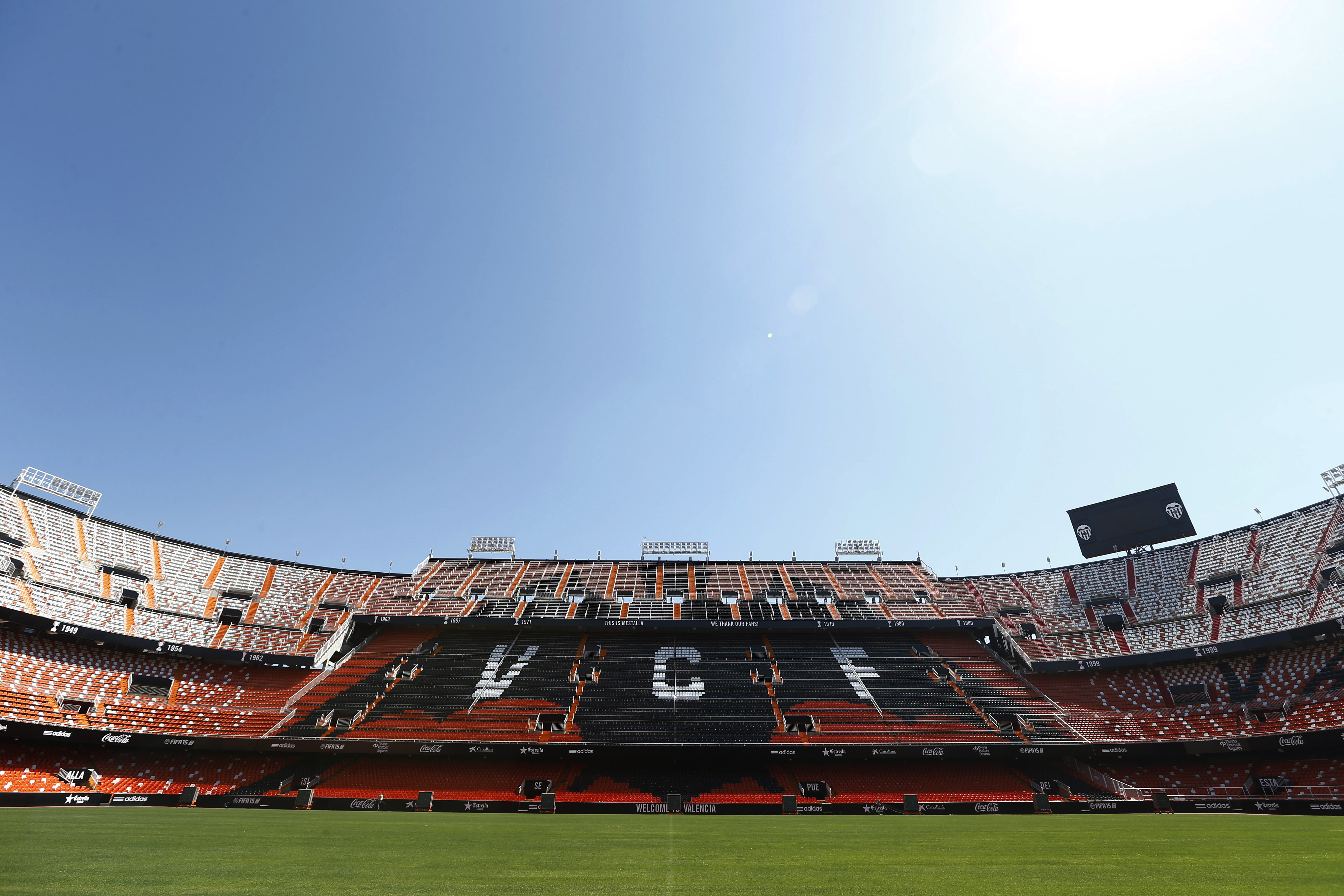 Mestalla Stadium history