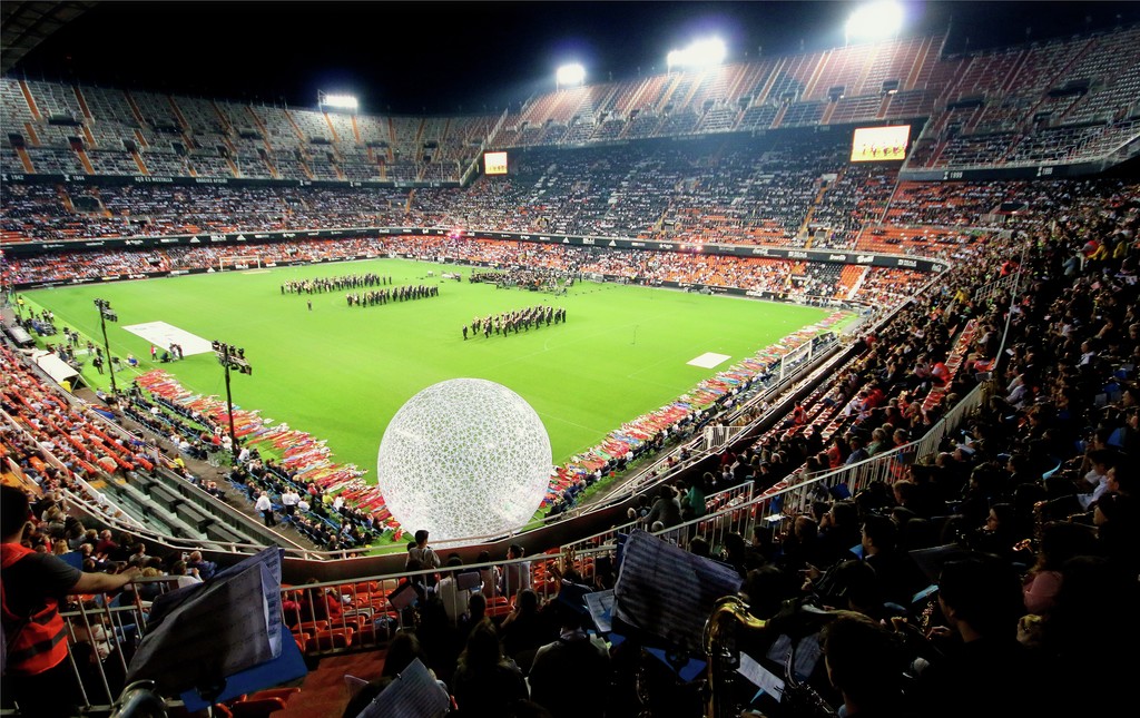 Mestalla Stadium location