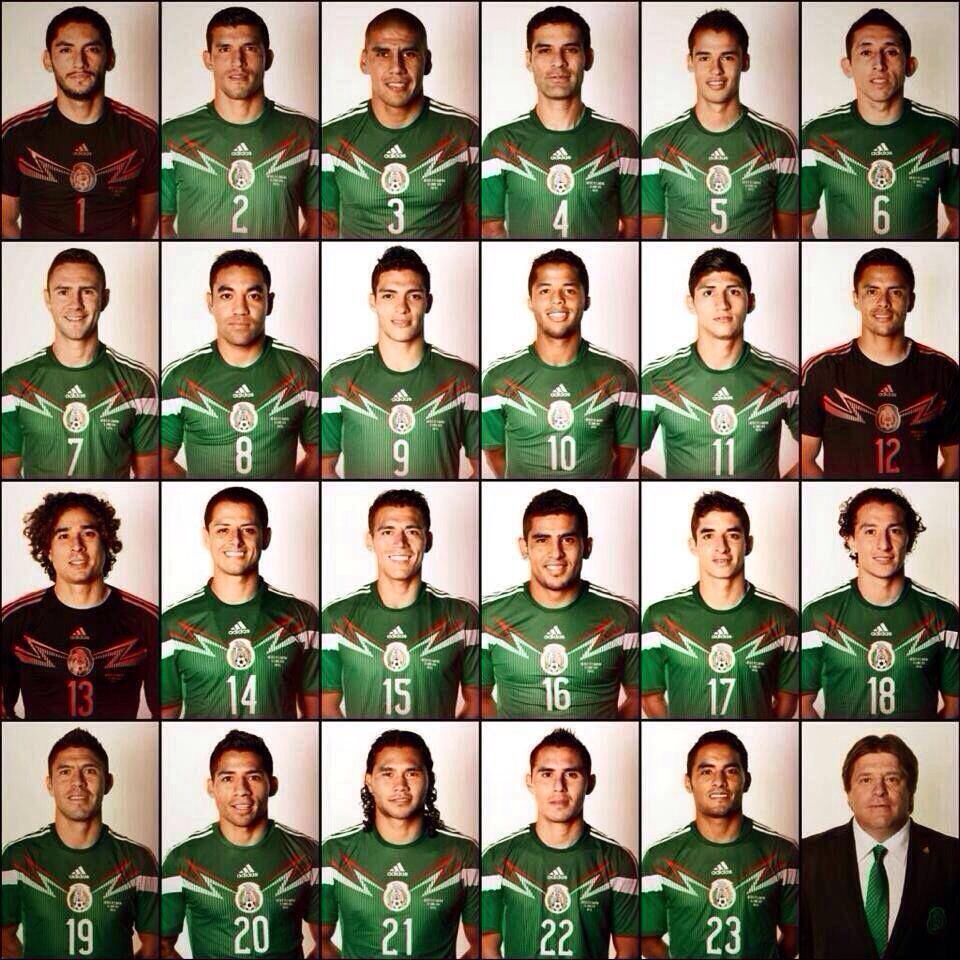 Mexico football history 2014