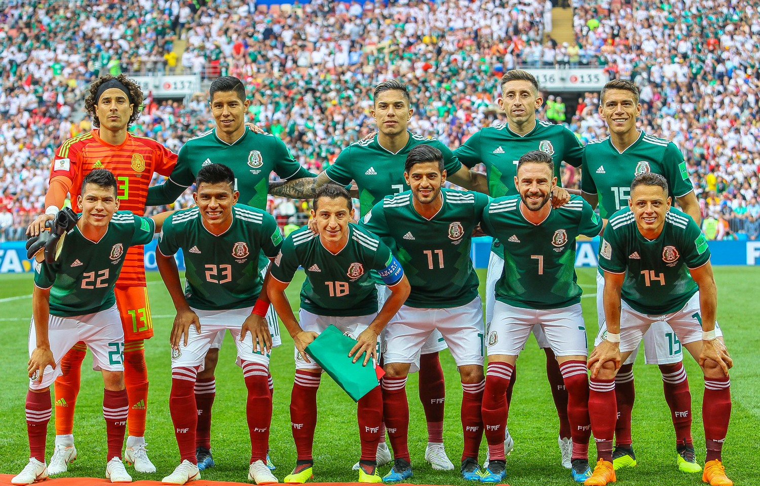 Mexico soccer players