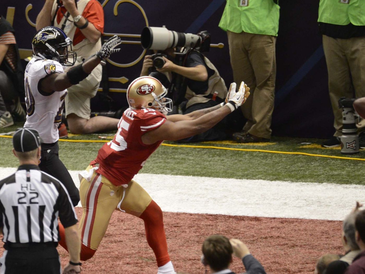 Michael Crabtree Super Bowl touchdown