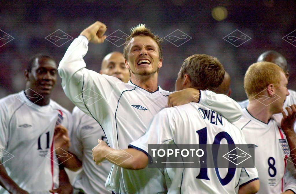 michael owen and david beckham 0032