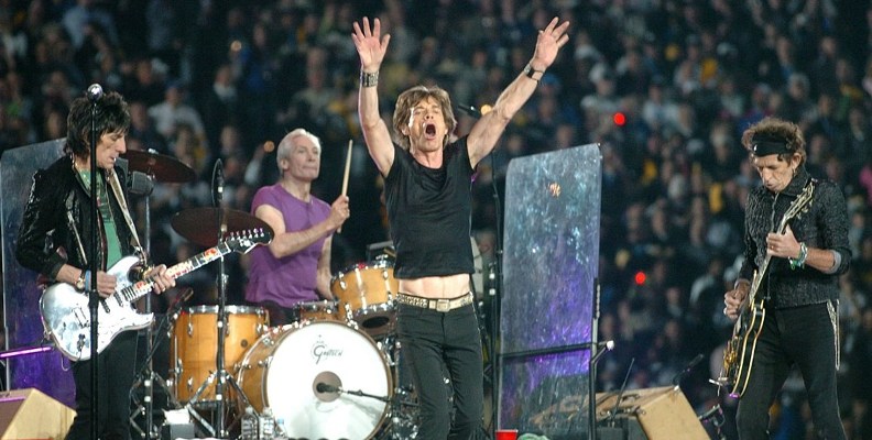 Mick Jagger Super Bowl history