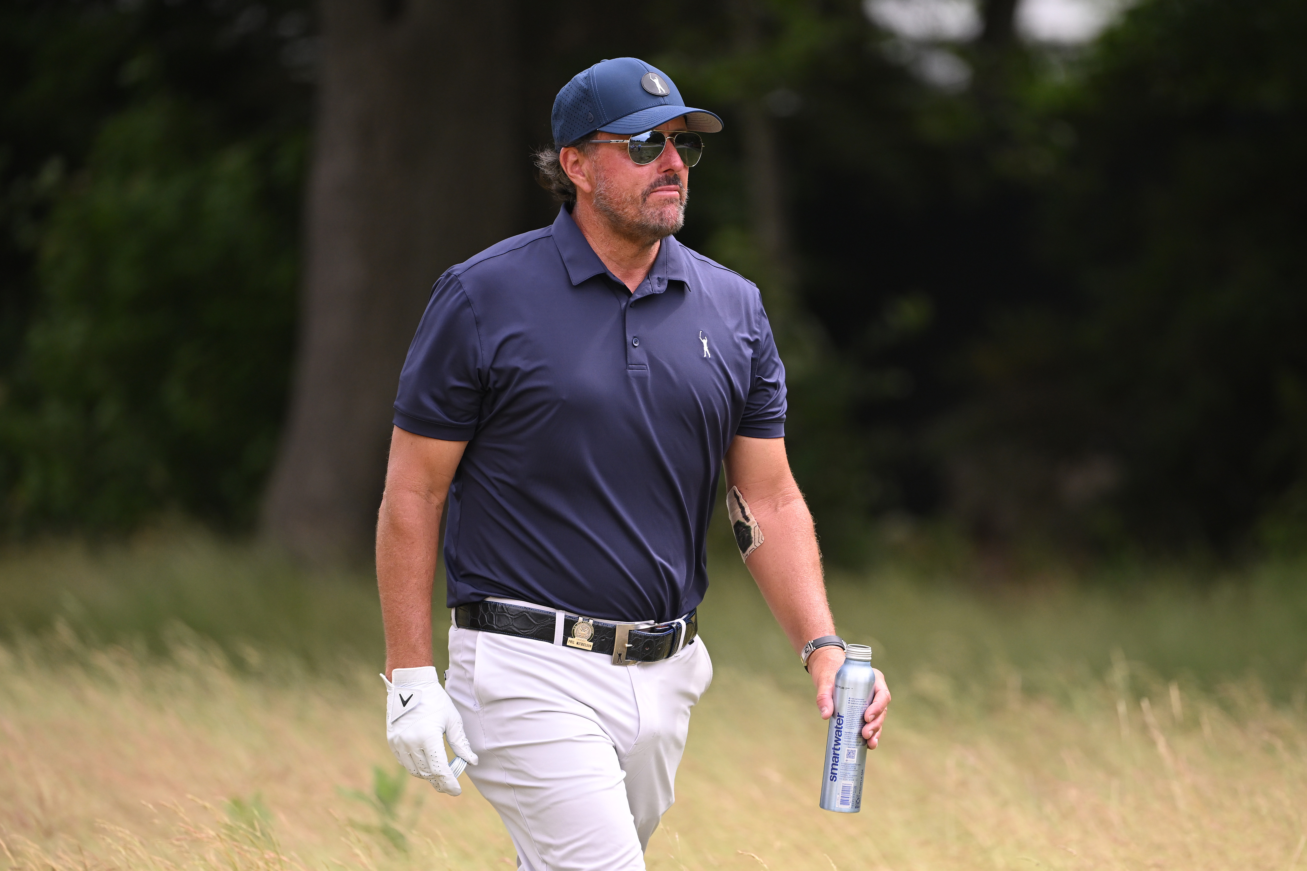 Mickelson Open leaderboard