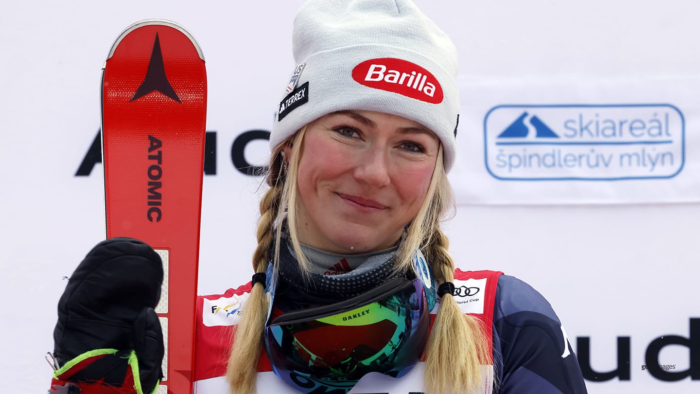 Mikaela Shiffrin interviews.