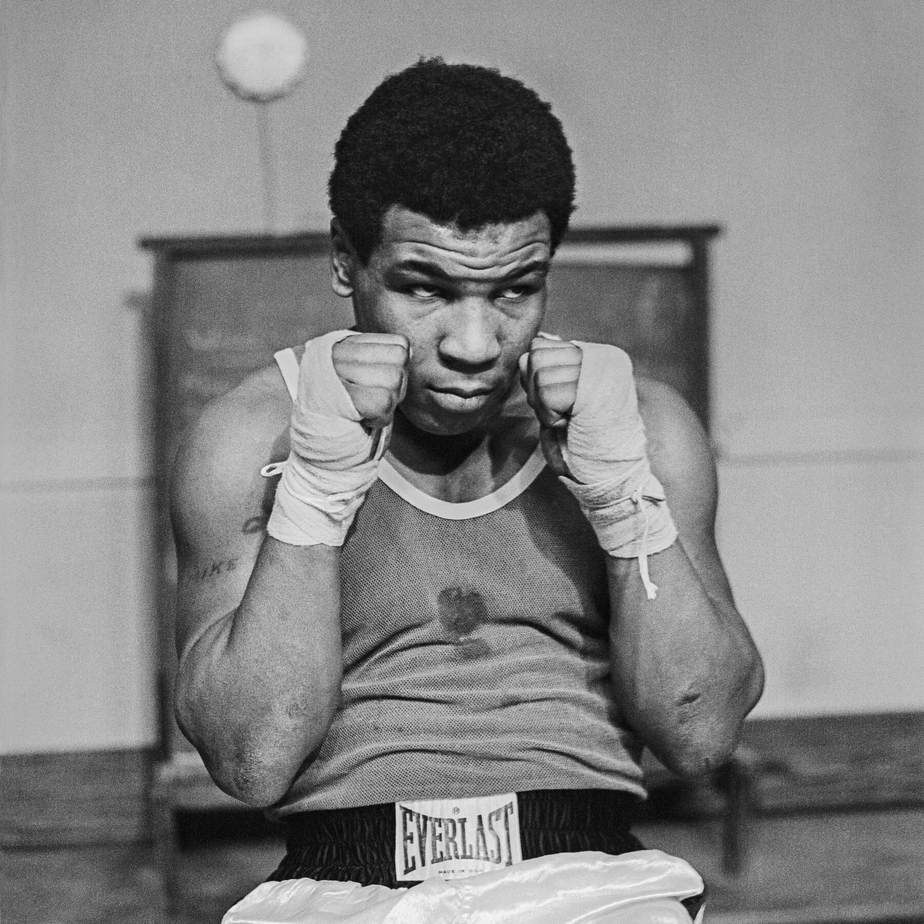 mike tyson black and white photo 0010