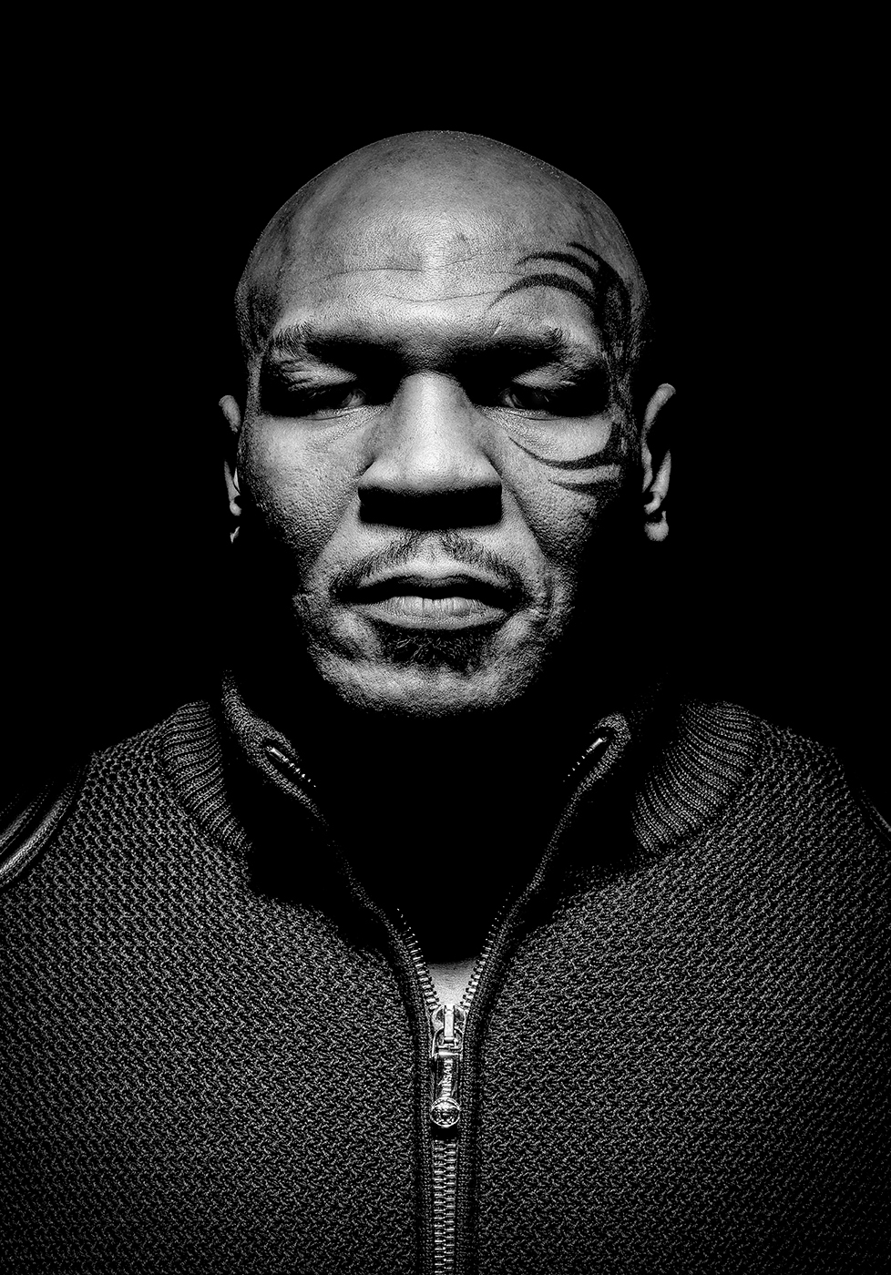mike tyson black and white photo 0015