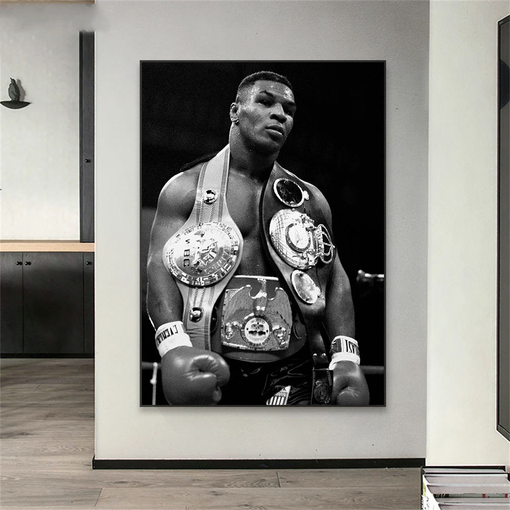 mike tyson black and white photo 0021