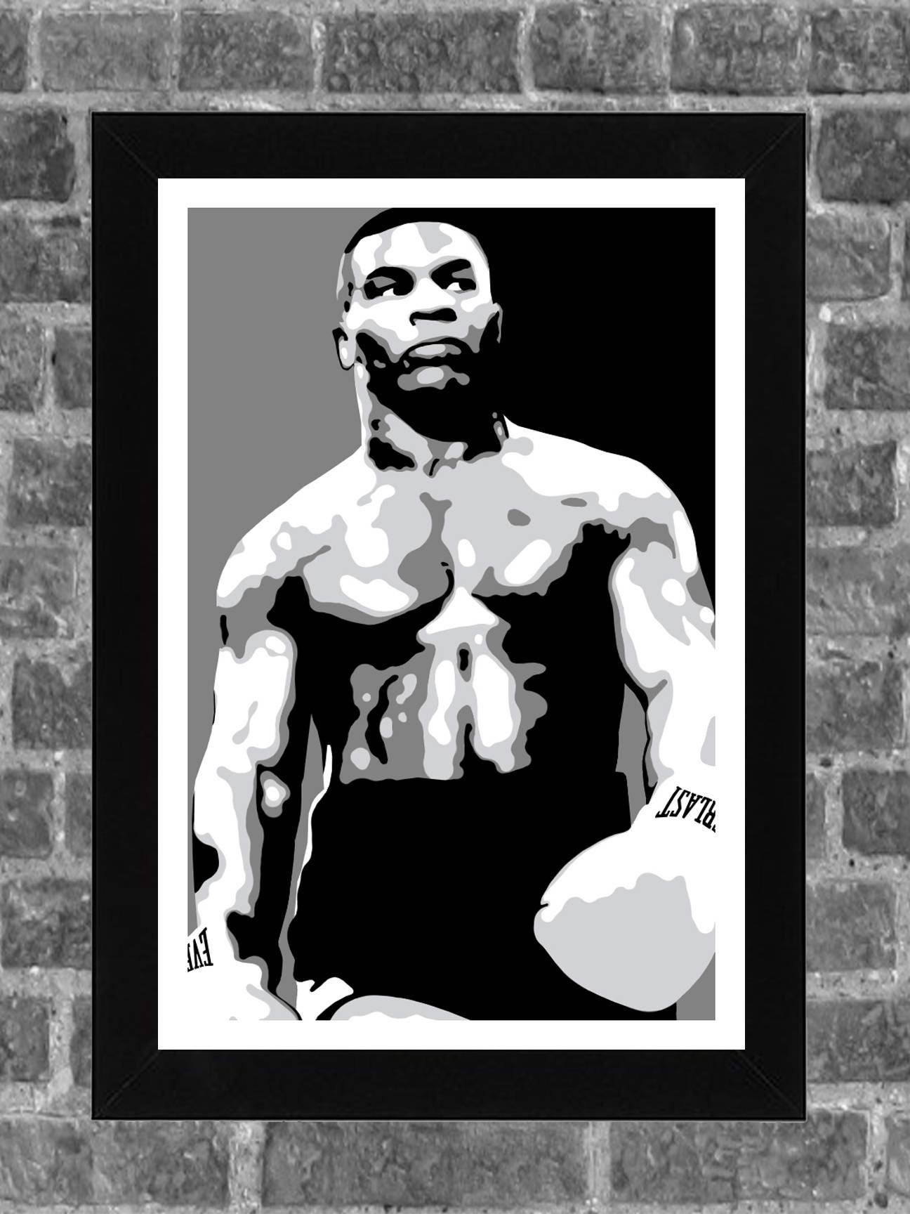 mike tyson black and white photo 0022