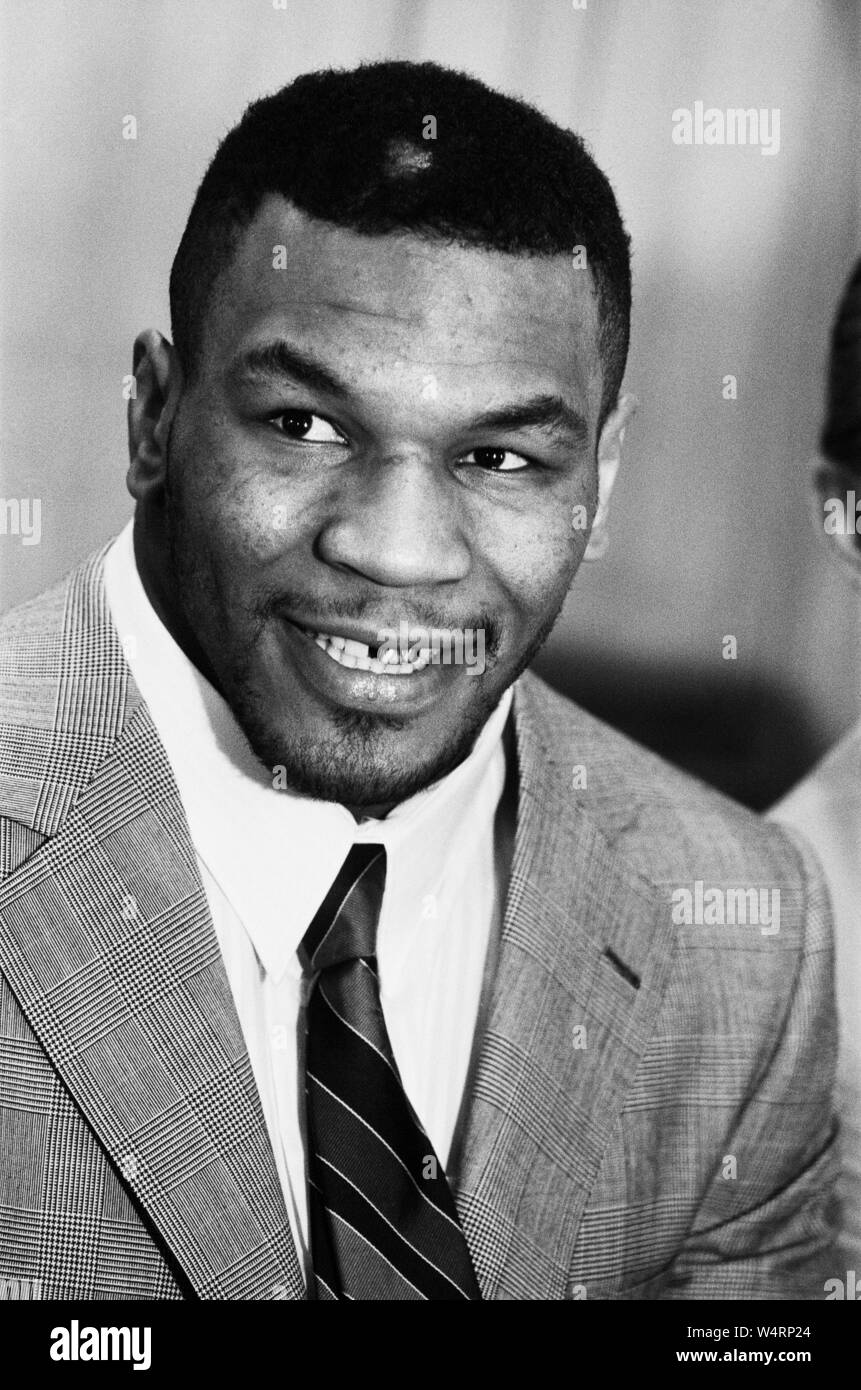 mike tyson black and white photo 0030